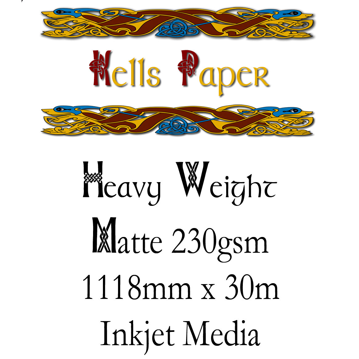 Heavyweight Matte Coated Paper 230gsm